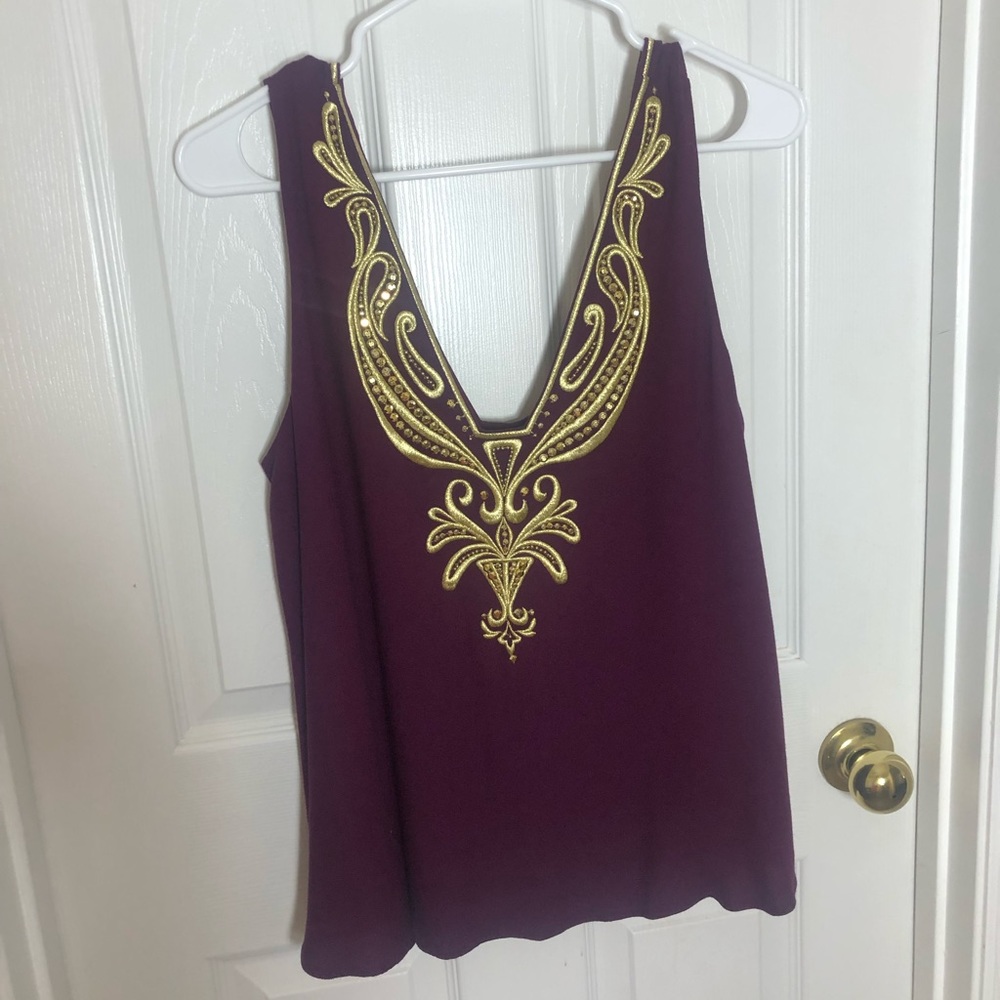 Lilly Pulitzer Owen Top in “Shiraz”